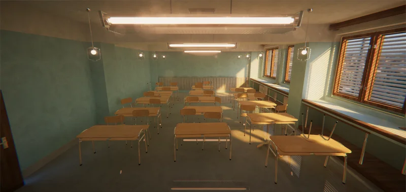 ClassRoom 场景 — AO 开启
