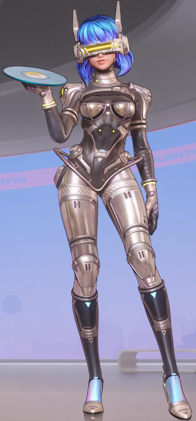FarLight 84 蓝发角色材质展示