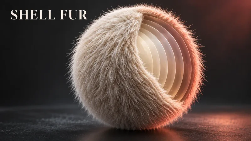 Shell Fur 多通道材质系统